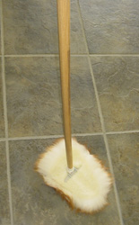 Click here to view larger image Lambswool Dust Mop Wedge Style